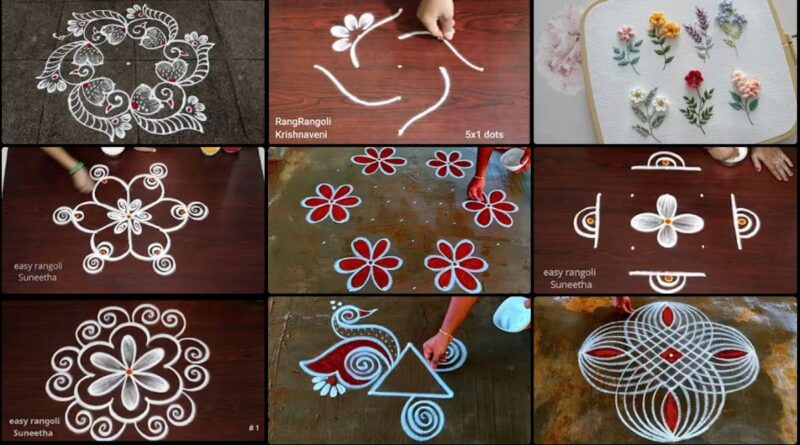 Diwali 2021: Simple rangoli designs to decorate your house this festive  season